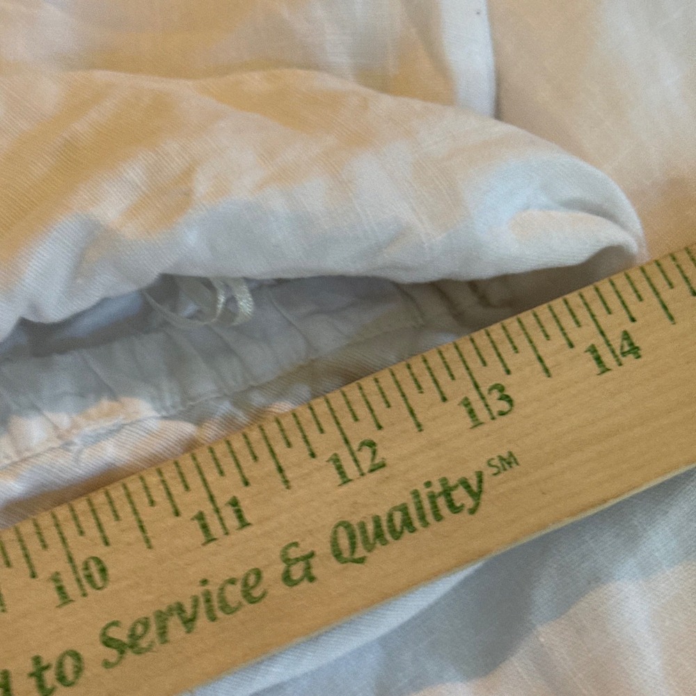 Reformation Taylor Linen Jumpsuit Strapless White Missing Belt Sz 4 Euro Summer - Picture 12 of 15